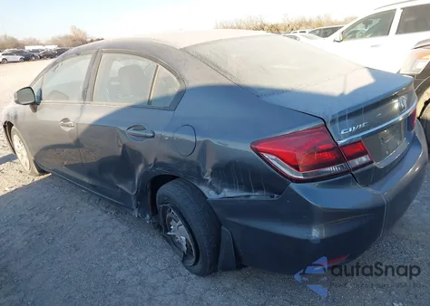 2013 Honda Civic Lx from USA, damaged, VIN 19XFB2F57DE046568